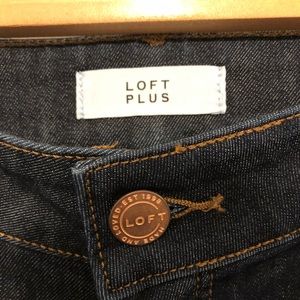 Loft Plus Size Skinny Jeans